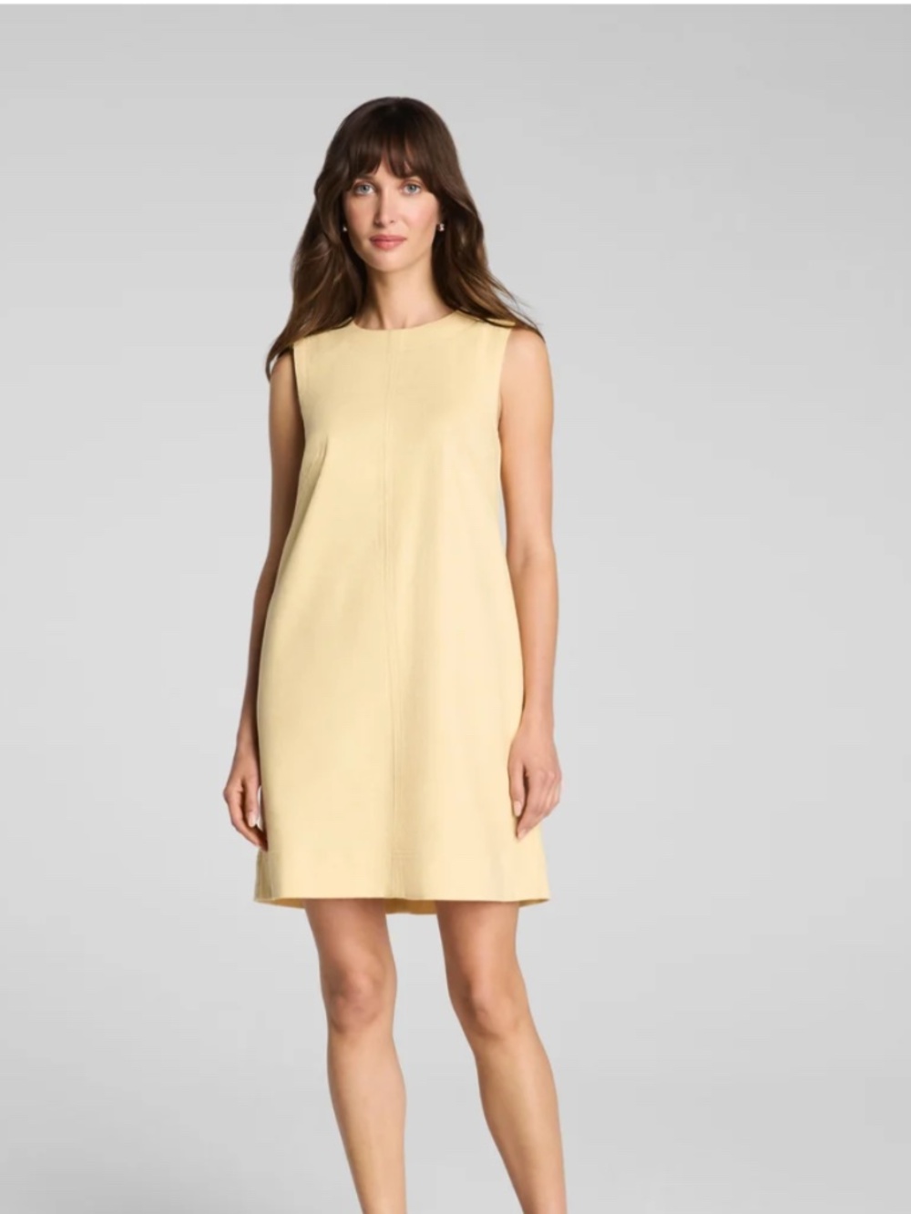 Spanx Cotton Linen Mini Dress